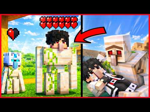 100 HARI DI ADOPSI JADI IRON GOLEM DI MINECRAFT ! TERNYATA MEREKA JAHAT SEMUA ! thumbnail