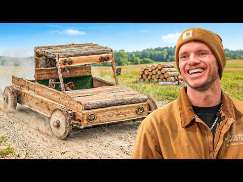 The WhistlinDiesel Wooden Car Challenge (Part 1) thumbnail