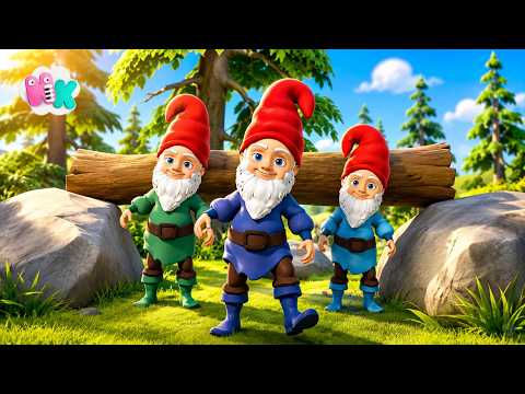 Three Mighty Gnomes - Song for Children | Hey kids | Full Episode 39 thumbnail