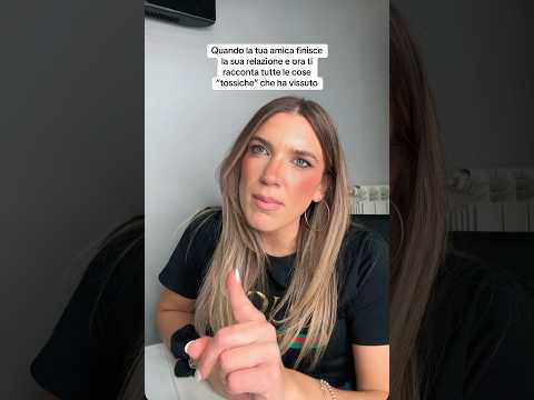 QUANDO TI LASCI DOPO UNA RELAZIONE TOSSICA #relazionetossica #aniche #fidanzatotossico #comedy thumbnail