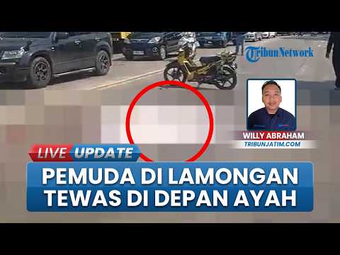 Pilu! Kecelakaan Maut di Jalan Raya Duduksampeyan Gresik, Pemuda Asal Lamongan Tewas di Depan Ayah thumbnail