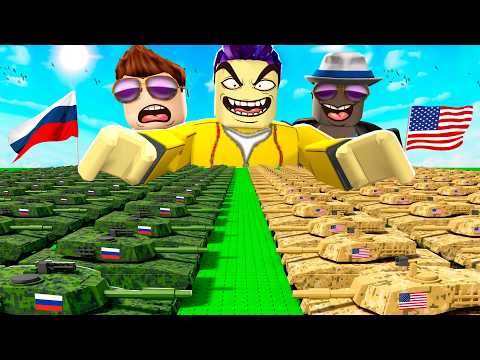 УПРАВЛЯЮ МИРОМ! СОЗДАЛ САМУЮ ОГРОМНУЮ АРМИЮ В МИРЕ В ROBLOX thumbnail