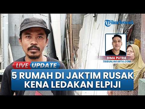 Diduga Ada Kebocoran Gas, LPG 3 Kilogram Meledak di Jakarta Timur, 5 Rumah Rusak dan 3 Orang Terluka thumbnail