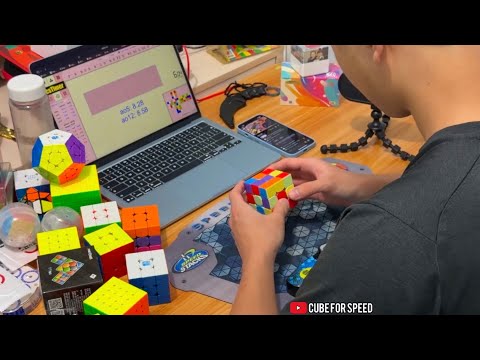 Solving My Custom GAN Rubik’s Cubes + SaoCube RS3M V5! thumbnail