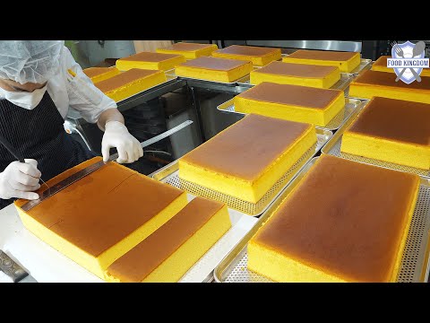 빵에 진심인 사람들이 만드는 요즘 카스테라 | Amazing Castella Making Process thumbnail