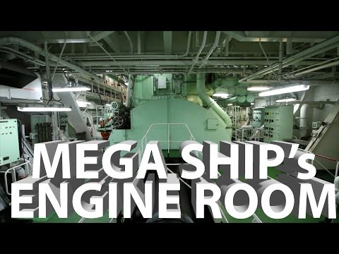 A Tour of Mega Ship's Engine Room thumbnail