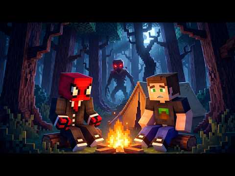 NEDEN Gece 3'te Issız Ormandayız? - Minecraft thumbnail