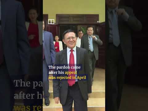 Cambodia’s Hun Sen pardons detained opposition leader thumbnail