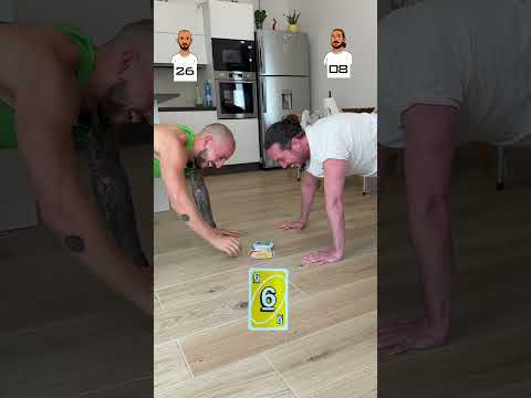 Push up UNO Challenge 💪🏻 thumbnail