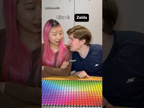 We argued over these clues 😂😂 #yinrunandluke #huesandcues #couple #marriedlife #couplegame thumbnail