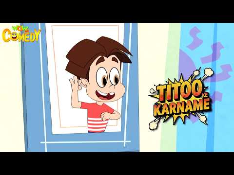 Titoo Ke Karname 63 | Titoo Funny Cartoon Compilation | Hindi Cartoon for Kids #titoo thumbnail