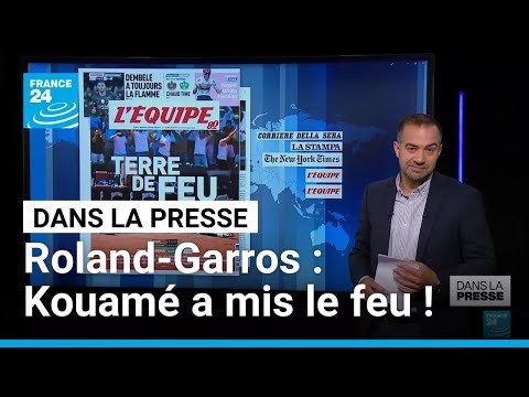 Kouamé joua... et Roland-Garros s'embrasa • FRANCE 24 thumbnail
