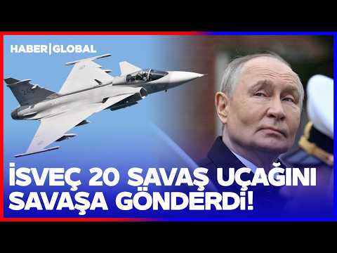 İsveç 20 Savaş Uçağını Savaşa Gönderdi! Rusya'ya Karşı Cephe Aldılar thumbnail