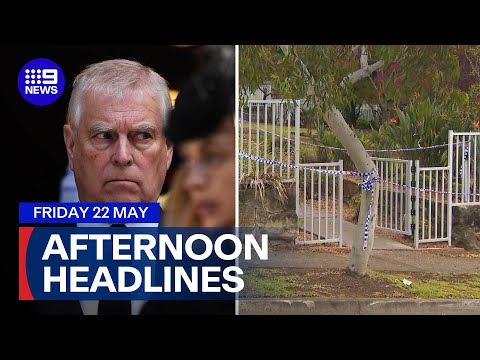 Reports of new Andrew investigation; Trio charged over balcony death | 9 News Australia thumbnail