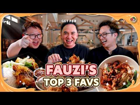 Fauzi’s Top 3 Recommendations! | Get Fed Ep 117 thumbnail