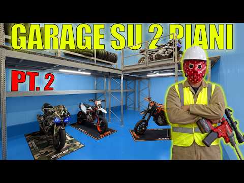 CREO UN GARAGE DI MOTO A 2 PIANI | PT.2 thumbnail