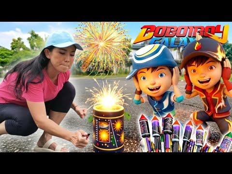 MAIN PETASAN KEMBANG API PAKAI KUASA BOBOIBOY BLAZE TAUFAN SOLAR ! thumbnail