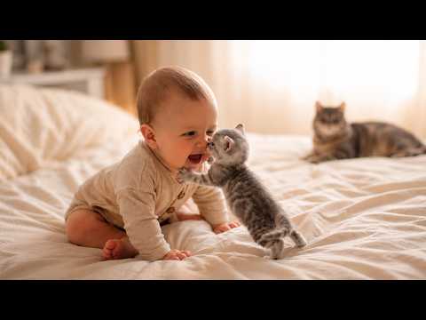 When Babies and Cats Start Talking ?? thumbnail