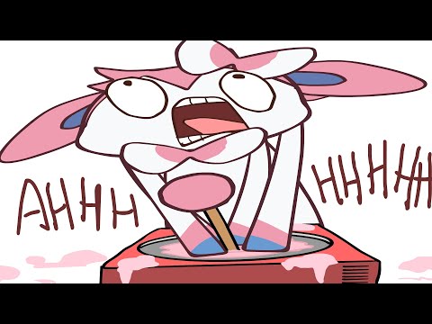 Nine Different Pigmented Canines Consuming Various Organic Substances With Reckless Abandonment! thumbnail