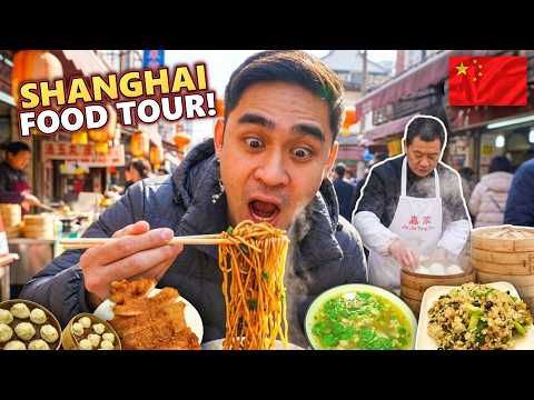 Ultimate Shanghai CHINESE Street Food Tour! 14 Hour Food Crawl in China! thumbnail