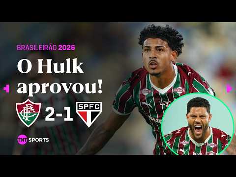 FLU APROVEITA FALHA DA ZAGA E VENCE NA APRESENTAÇÃO DO HULK! FLUMINENSE 2X1 SÃO PAULO thumbnail