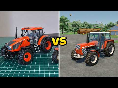 Traktor and Big Challenge - Collectible Metal Ursus Tractor vs Game Ursus & Zetor thumbnail