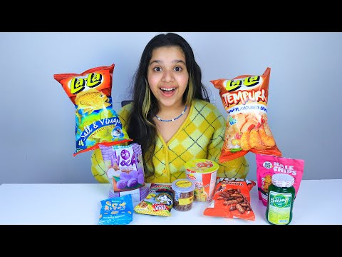 تجربة حلويات و أكلات فلبينية غريبة !! thumbnail