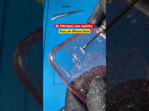 EU FIZ UMA CAPINHA  para este iPhone FALSO #iphone #fake #repair #tecnologia #apple #entretenimento thumbnail