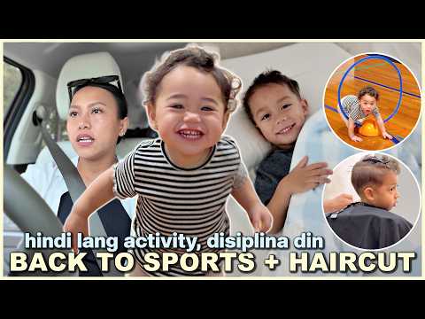DISIPLINA NA DIN SA MGA BATA! HAIRCUT AND SPORTS DAY NI KUYA! ❤️ | rhazevlogs thumbnail