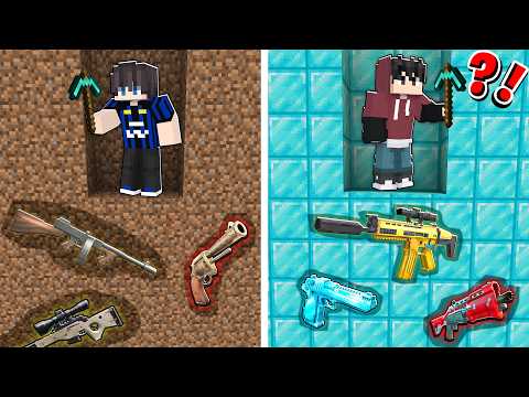 We FOUND Buried GUNS In Minecraft! thumbnail