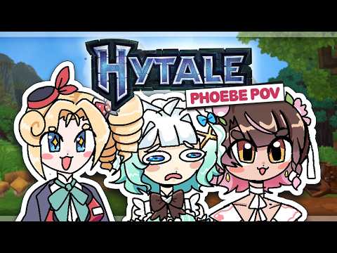【HYTALE】FIRST TIME, with Densetsu.EXE! ??【PHOEBE POV】 #DensetsuEXE thumbnail