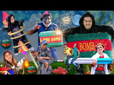छोटू की दिवाली का बड़ा राकेट | CHOTU KI DIWALI KA BADA ROCKET | CHOTU KI DIWALI | KHANDESH COMEDY thumbnail