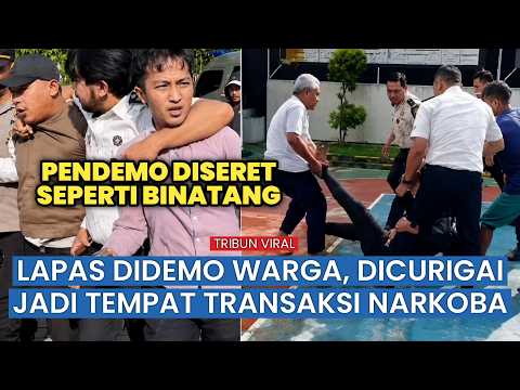 Detik-detik Unjuk Rasa di Depan Lapas Narkotika Bollangi Gowa Ricuh thumbnail