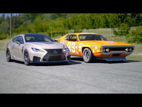 Lexus RC F Track Edition 2022 KashKart vs Plymouth Roadrunner 1971 thumbnail