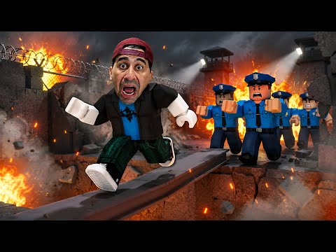FAÇA DE TUDO PARA ESCAPAR DA PRISÃO DO ROBLOX  thumbnail
