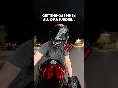 I DONT THINK SHE WAS HAPPY ABOUT THAT #motorcycle #biker thumbnail