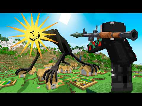 Usé Armas para Vencer al HOMBRE SOL en Minecraft thumbnail