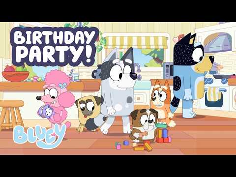 Bingo's Birthday Party! 🥳 | 1 HOUR of Bluey Clips 💙 ⭐️ | Bluey thumbnail