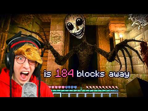 Playing the SCARIEST Minecraft Mod 😰😭 thumbnail