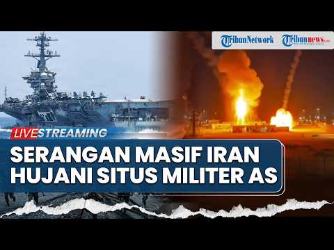 🔴Iran Lancarkan Serangan Besar-besaran Sasar Kapal & Markas Militer AS, Balasan Serangan Musuh thumbnail