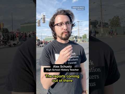 'We're only powerful when we unite as one': Teachers speak out at NJ ICE facility thumbnail
