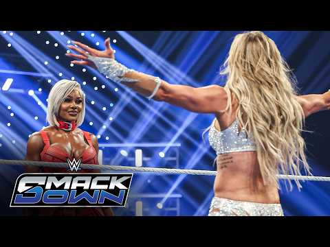 Jade Cargill, Michin & B-Fab crush Charlotte Flair & Alexa Bliss: SmackDown highlights, May 15, 2026 thumbnail