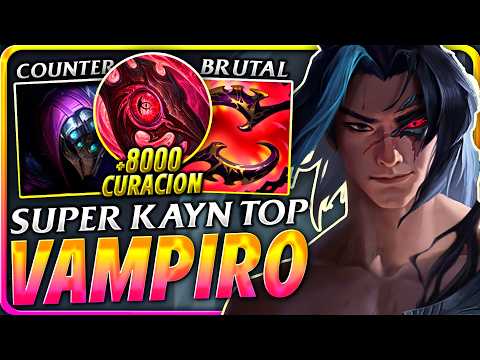 🤣¡HAGO LLORAR al *JAX MÁS MANCO* de EUROPA con KAYN VAMPIRO que ES INMORTAL con +800% ROBO DE VIDA! thumbnail