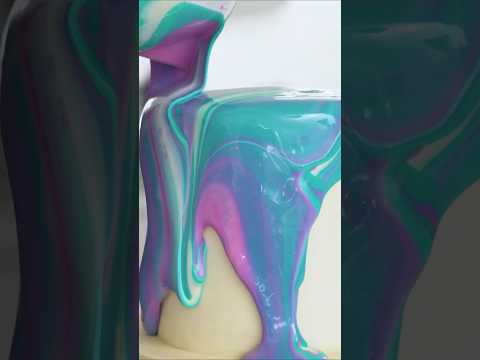 this mirror glaze is both mesmerizing and terrifying, guys thumbnail