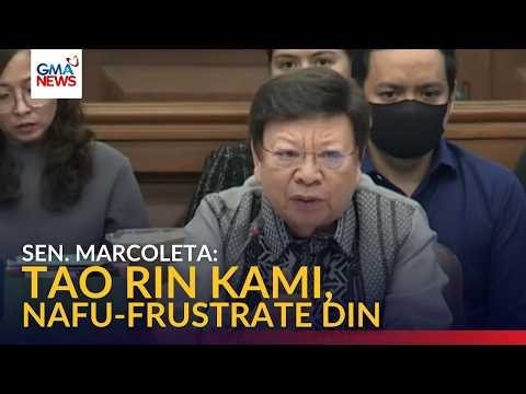 Sen. Marcoleta, humingi ng tawad sa media matapos silang tawaging 'bayaran' | GMA News thumbnail