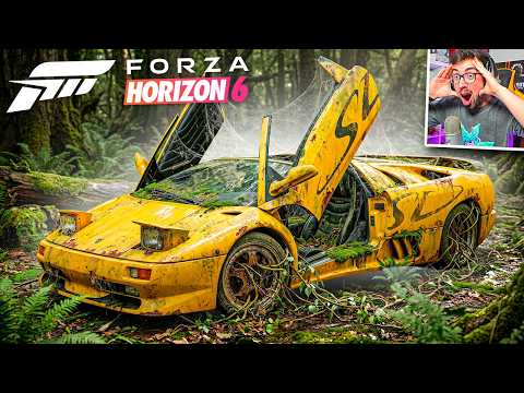 RECONSTRUYO un LAMBORGHINI DIABLO SV ABANDONADO en FORZA HORIZON 6 thumbnail