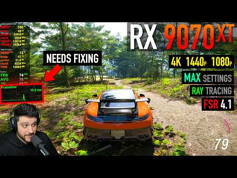 RX 9070 XT - Forza Horizon 6 - Great Performance, But There's a Problem... thumbnail