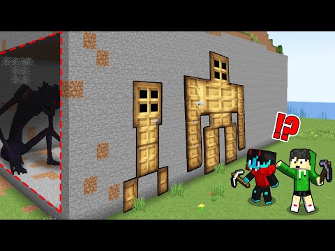 We Found Scary GIANT DOORS in Minecraft! thumbnail