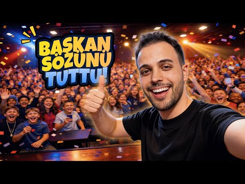 OKUL BAŞKANI SEÇİLDİ VE BENİ OKULA GETİRDİ! thumbnail