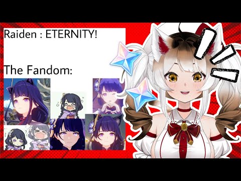 GENSHIN 5.0 --100 pulls for Raiden Shogun! First time in Natlan! thumbnail